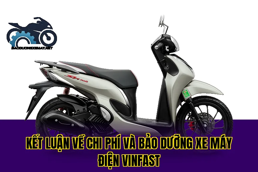 kết luận về chi phí và bảo dưỡng xe máy điện VinFast