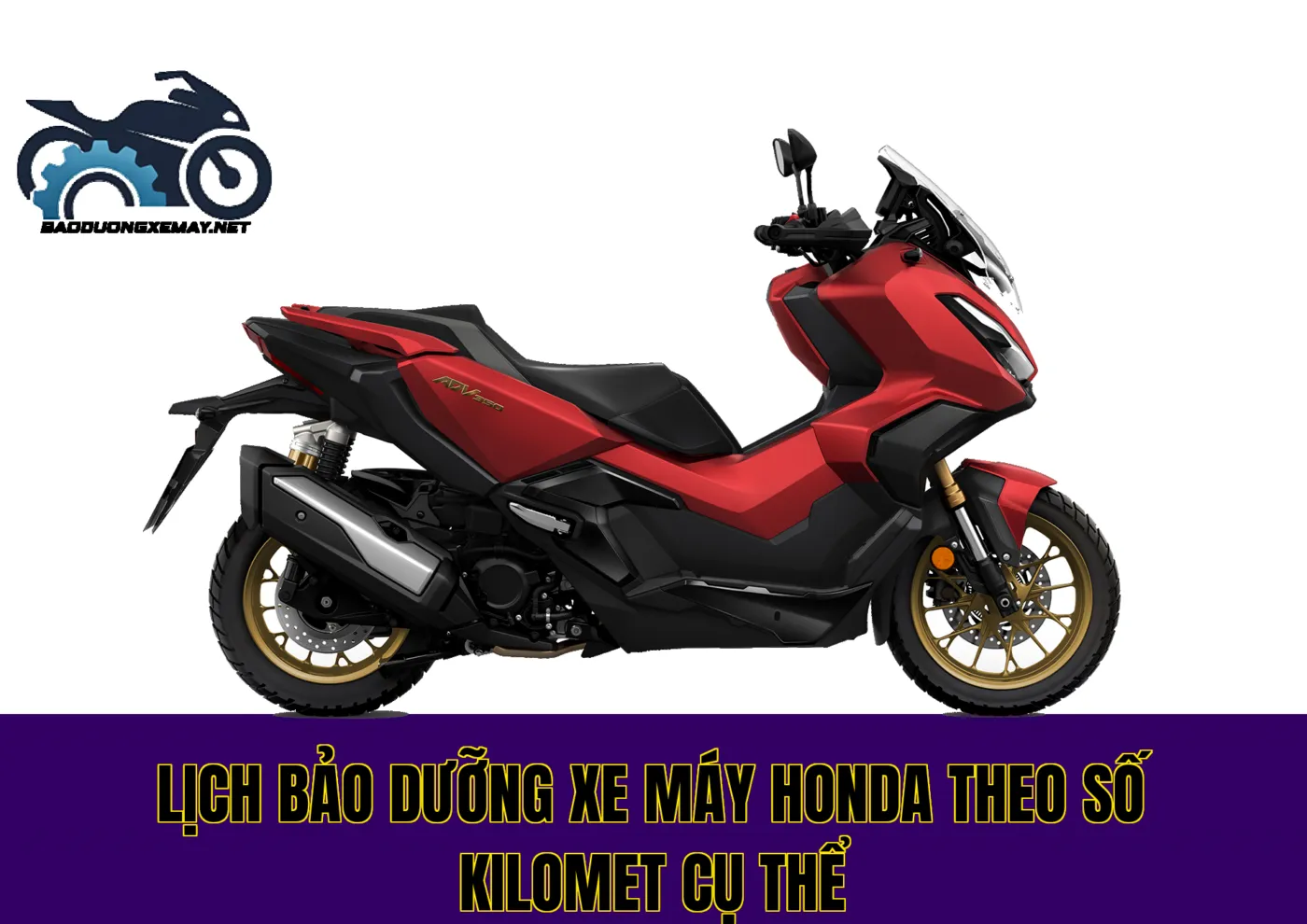 lịch bảo dưỡng xe máy Honda theo số kilomet cụ thể