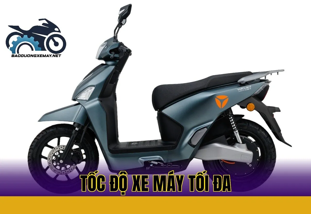 Tốc độ xe máy tối đa