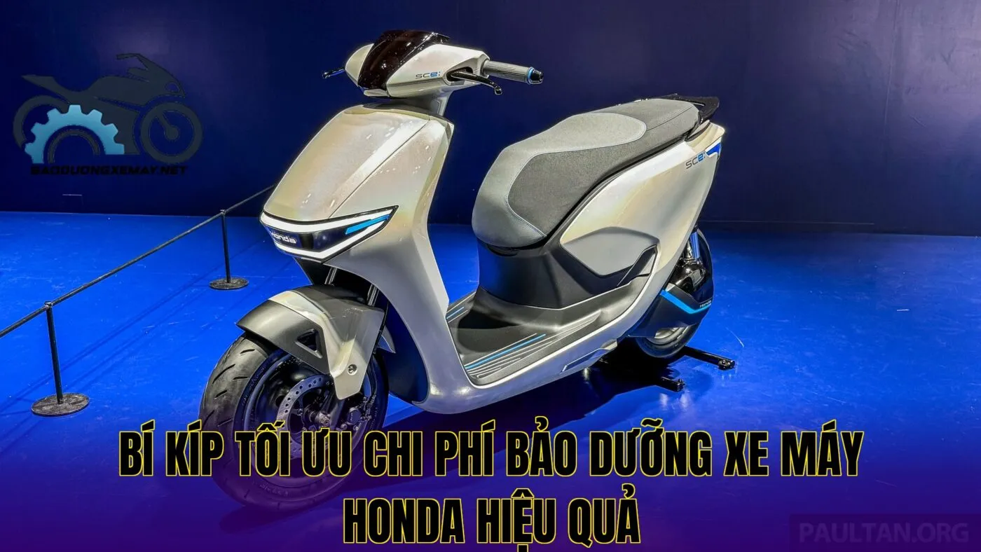 bí kíp tối ưu chi phí bảo dưỡng xe máy Honda hiệu quả