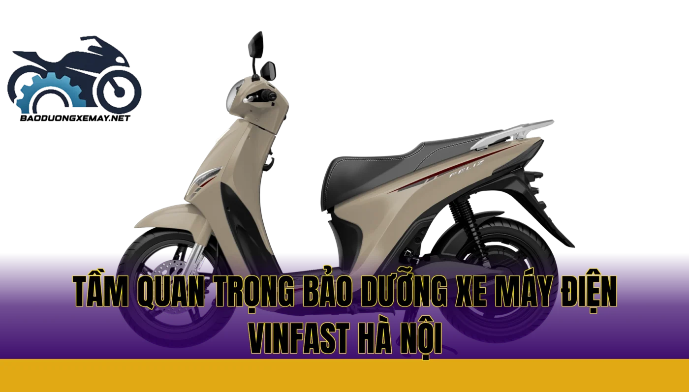 Tầm quan trọng bảo dưỡng xe máy điện VinFast Hà Nội