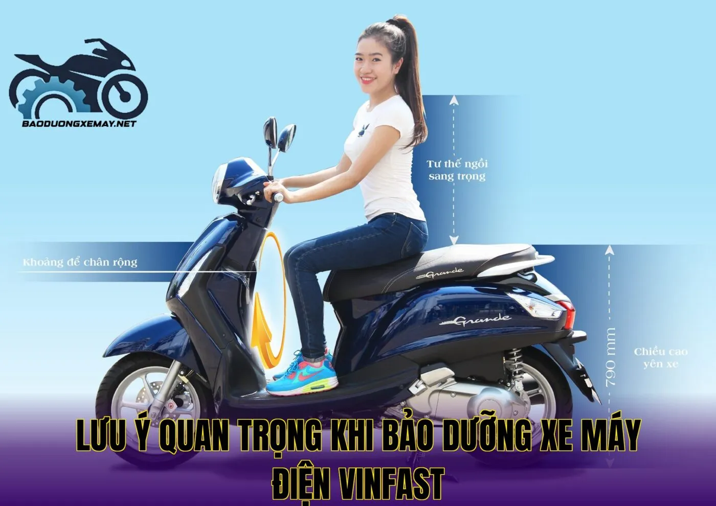 lưu ý quan trọng khi bảo dưỡng xe máy điện VinFast