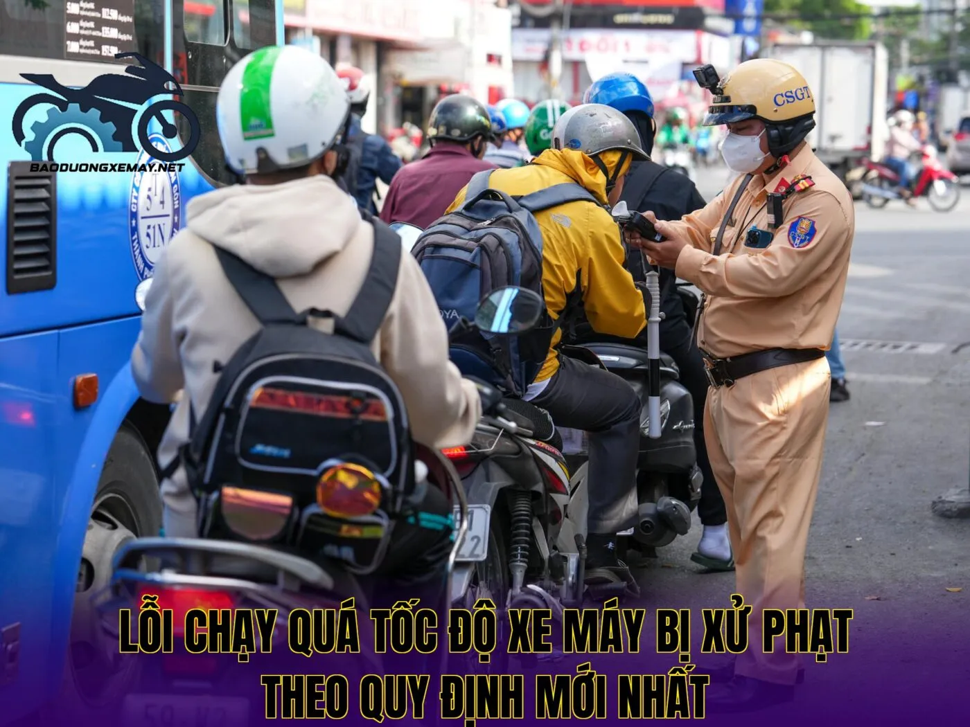 lỗi chạy quá tốc độ xe máy bị xử phạt theo quy định mới nhất