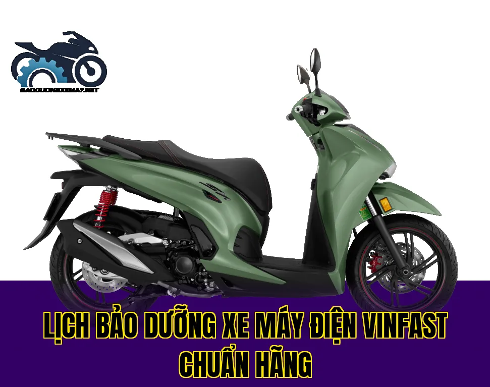 lịch bảo dưỡng xe máy điện VinFast chuẩn hãng