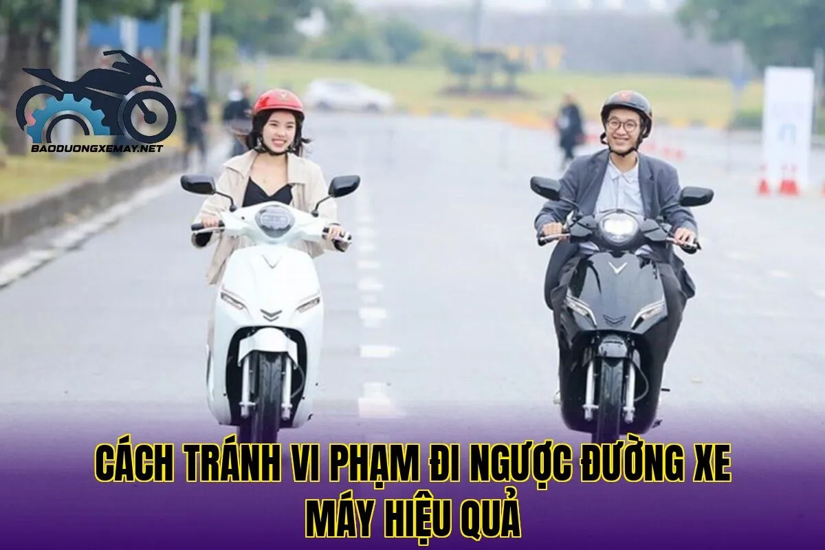cách tránh vi phạm đi ngược đường xe máy hiệu quả