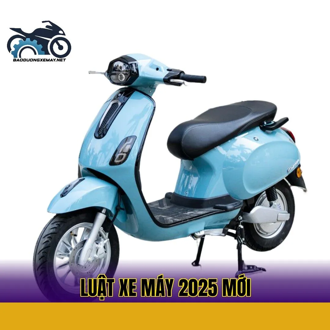Luật xe máy 2025 mới
