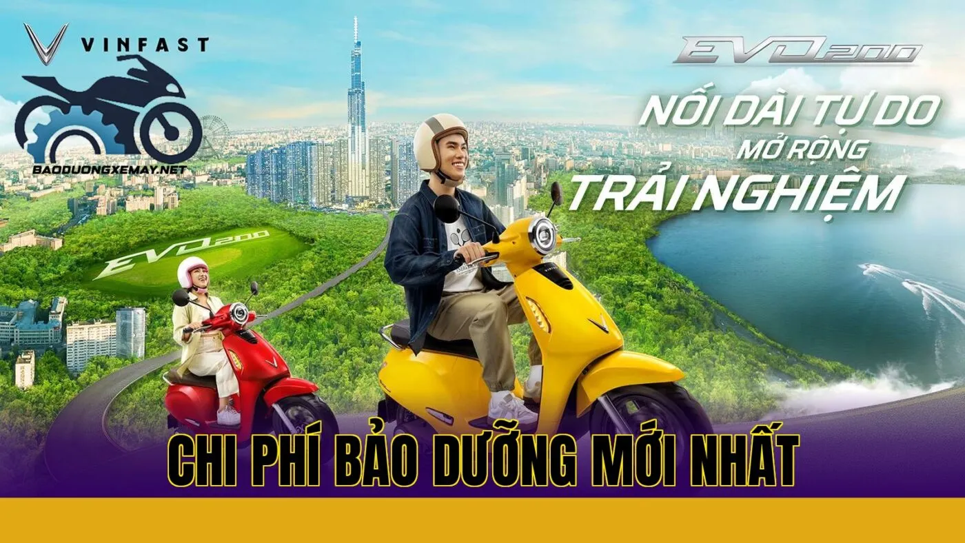 Chi phí bảo dưỡng mới nhất