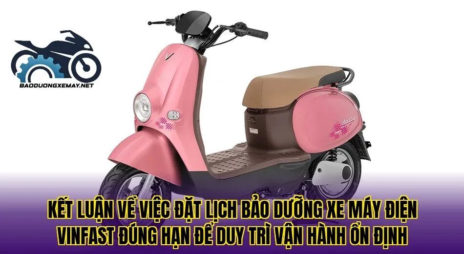 Kết luận về việc đặt lịch bảo dưỡng xe máy điện VinFast đúng hạn để duy trì vận hành ổn định