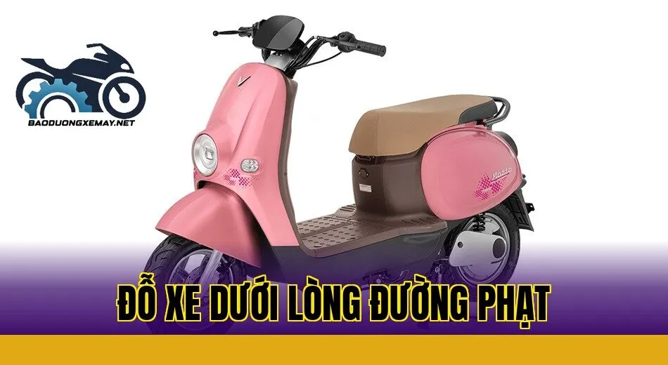 Đỗ xe dưới lòng đường phạt