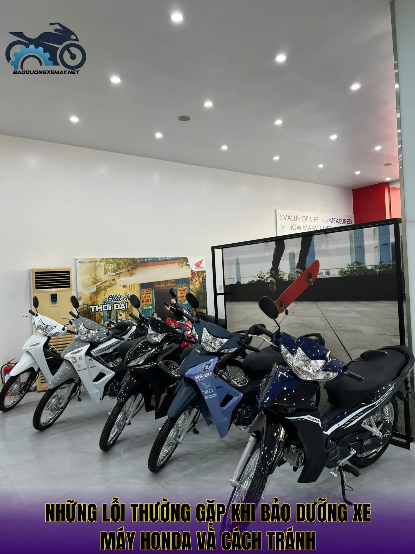 những lỗi thường gặp khi bảo dưỡng xe máy Honda và cách tránh