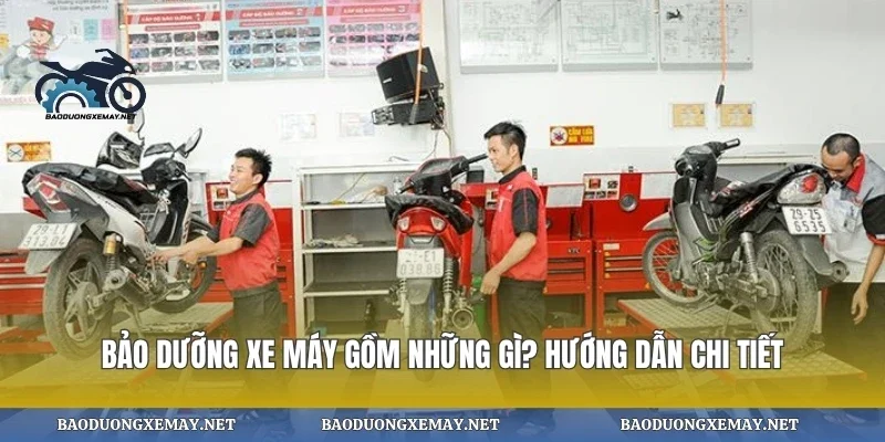 Bảo dưỡng xe máy gồm những gì? hướng dẫn chi tiết