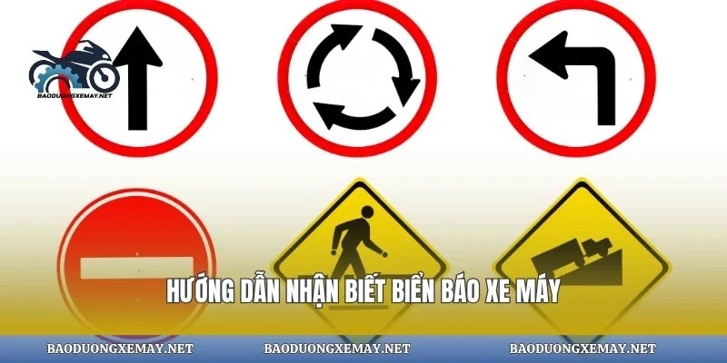 các lỗi thường gặp liên quan đến biển báo xe máy