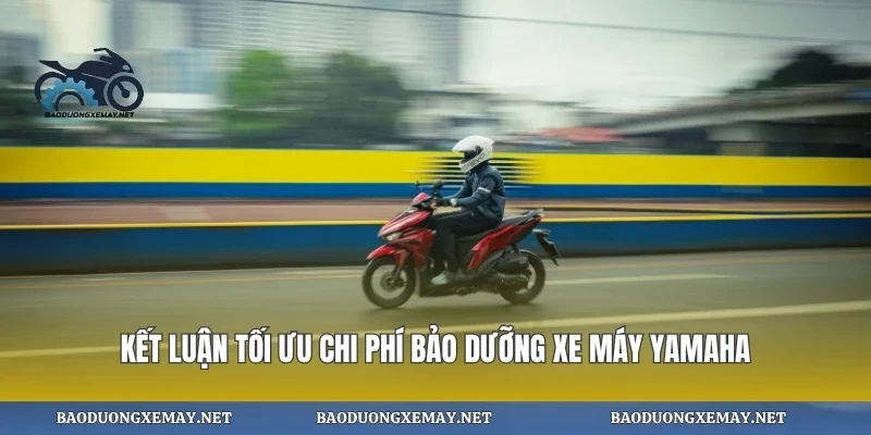 Kết luận tối ưu chi phí bảo dưỡng xe máy yamaha