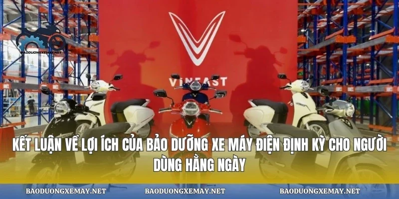 Kết luận về lợi ích của bảo dưỡng xe máy điện định kỳ cho người dùng hằng ngày
