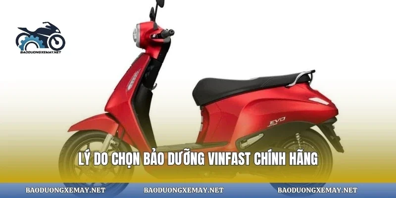 Lý do chọn bảo dưỡng vinfast chính hãng